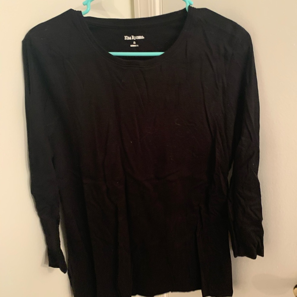 Casual black shirt